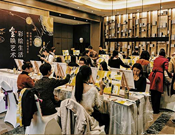 【央璽】“璽喚藝術(shù)，彩繪生活” 油畫體驗(yàn)課圓滿落幕